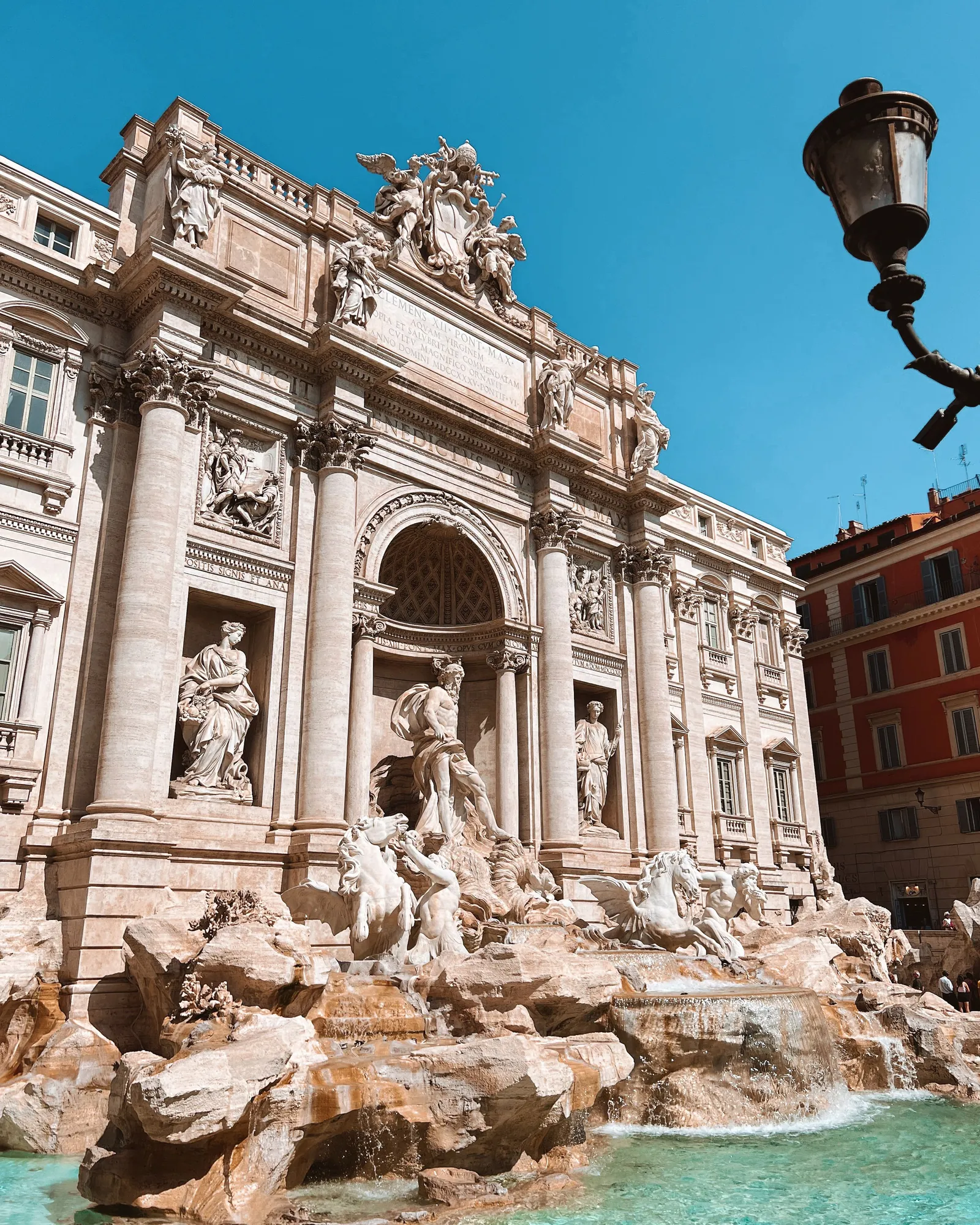Fontana di Trevi e Vicus Caprarius Underground — dettaglio